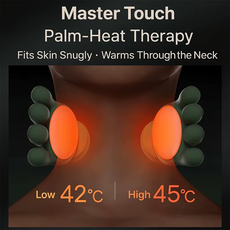 Experience Ultimate Relaxation with the 2026 Bionic Neck and Shoulder Massager N7 - Kneading Functionality and 3 Adjustable Modes for Total Body Relief