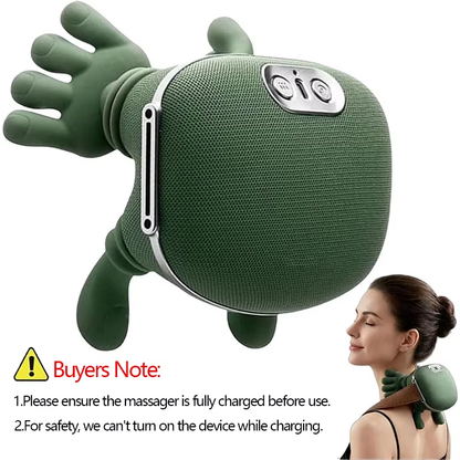 Experience Ultimate Relaxation with the 2026 Bionic Neck and Shoulder Massager N7 - Kneading Functionality and 3 Adjustable Modes for Total Body Relief