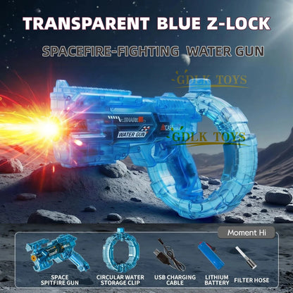 Electric Water Guns for Adults Powerful Squirt Automatic Water Suction Water Blasters Summer Outdoor Beach Toy for Boys Kid Gift
